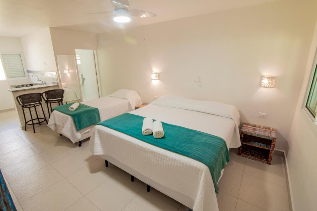 Apart Hotel Porto Kanoas Bertioga Bagian luar foto