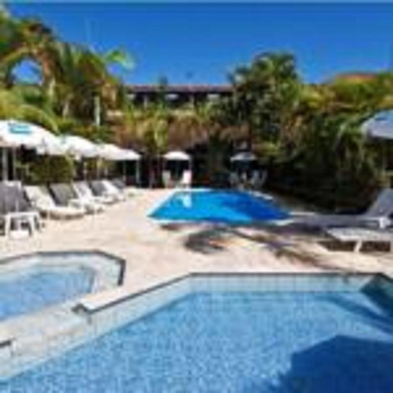 Apart Hotel Porto Kanoas Bertioga Bagian luar foto